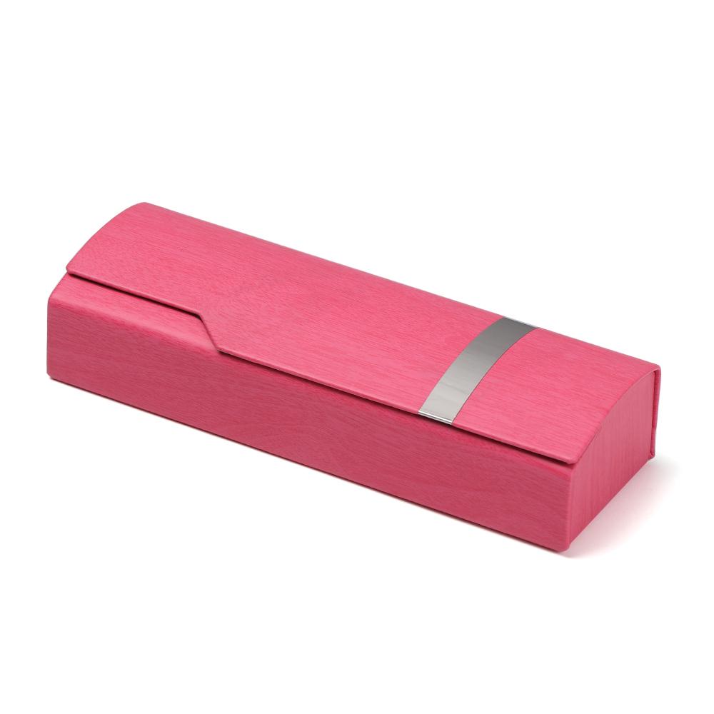 Case Spectacle Imitation Fashion Portable Wood Grain Sunglass Box For Glasses For Women Hard Square Fold Box Men Handmade