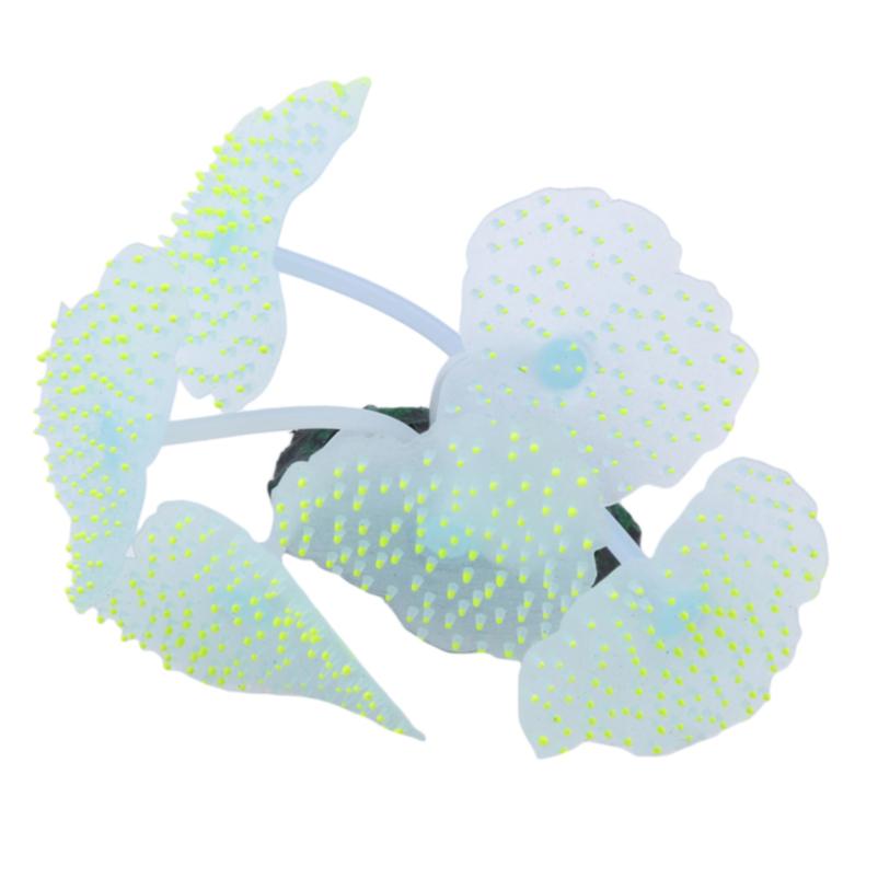 Аквариумные светящиеся искусственные медузы, силиконовые имитации водных растений, флуоресцентные