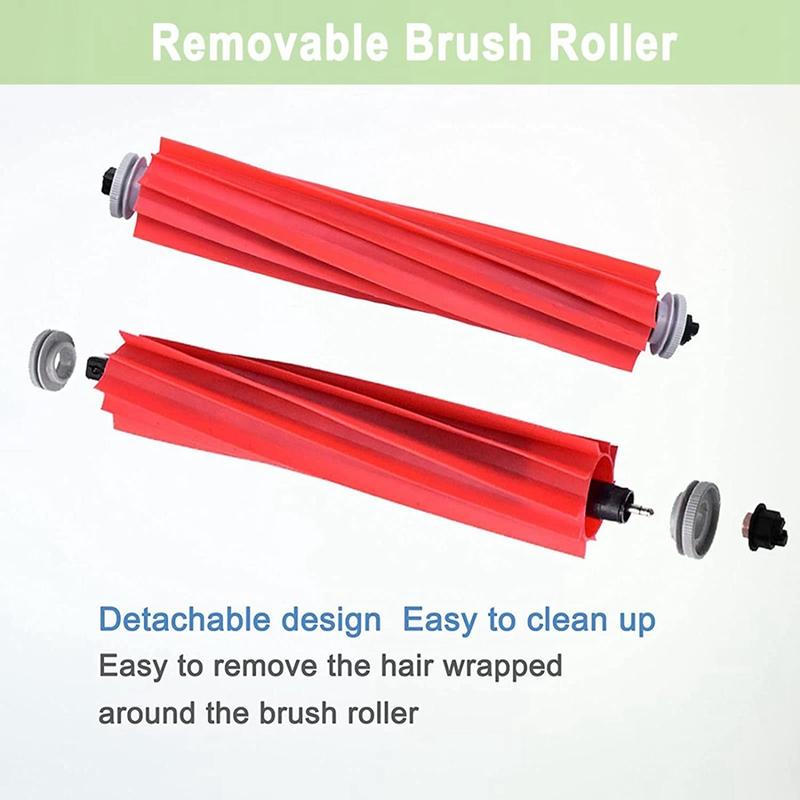 Запасные части для сменной боковой щетки Hepa Filter Mop Fabric для Xiaomi Roborock S7 S7+ S7 Maxv, S7 Maxv Plus T7S T7 Plus T7S Plus