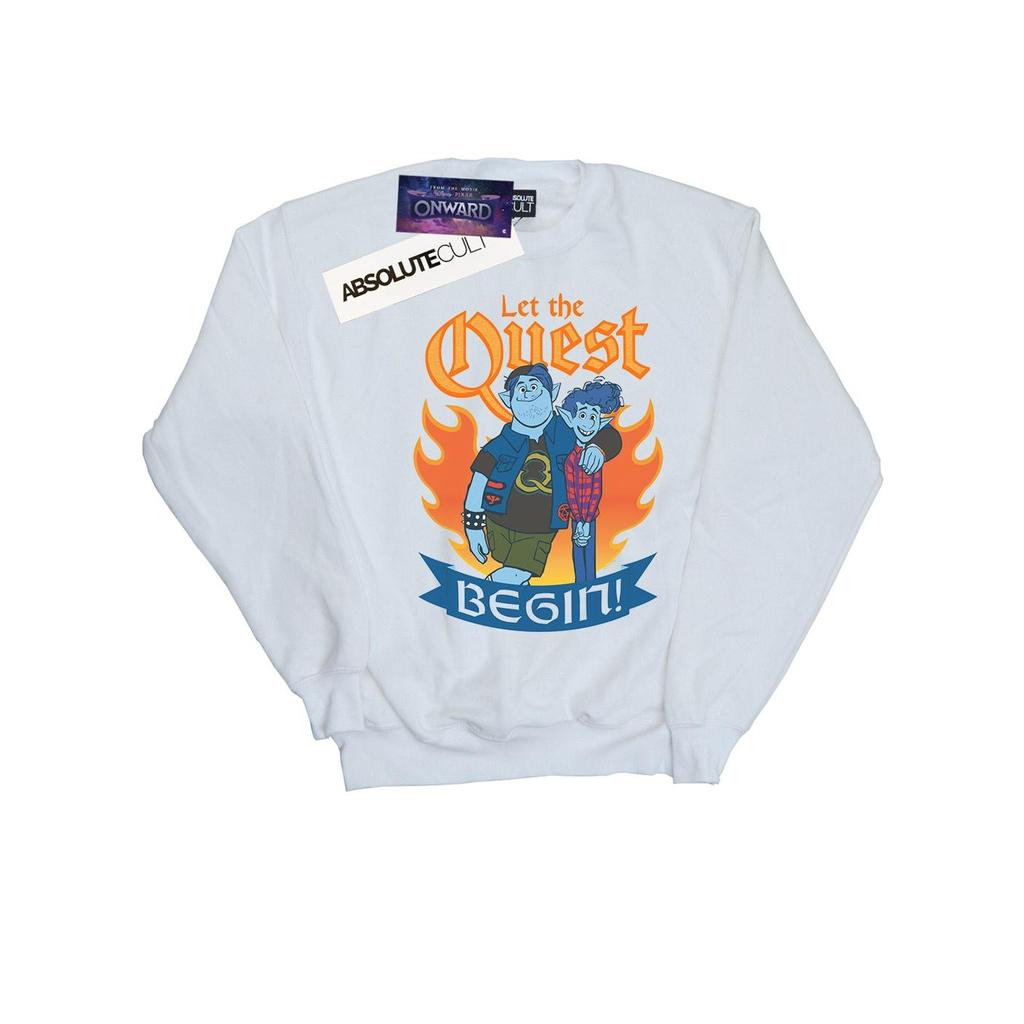 Disney Womens/Ladies Onward Let The Quest Begin Sweatshirt