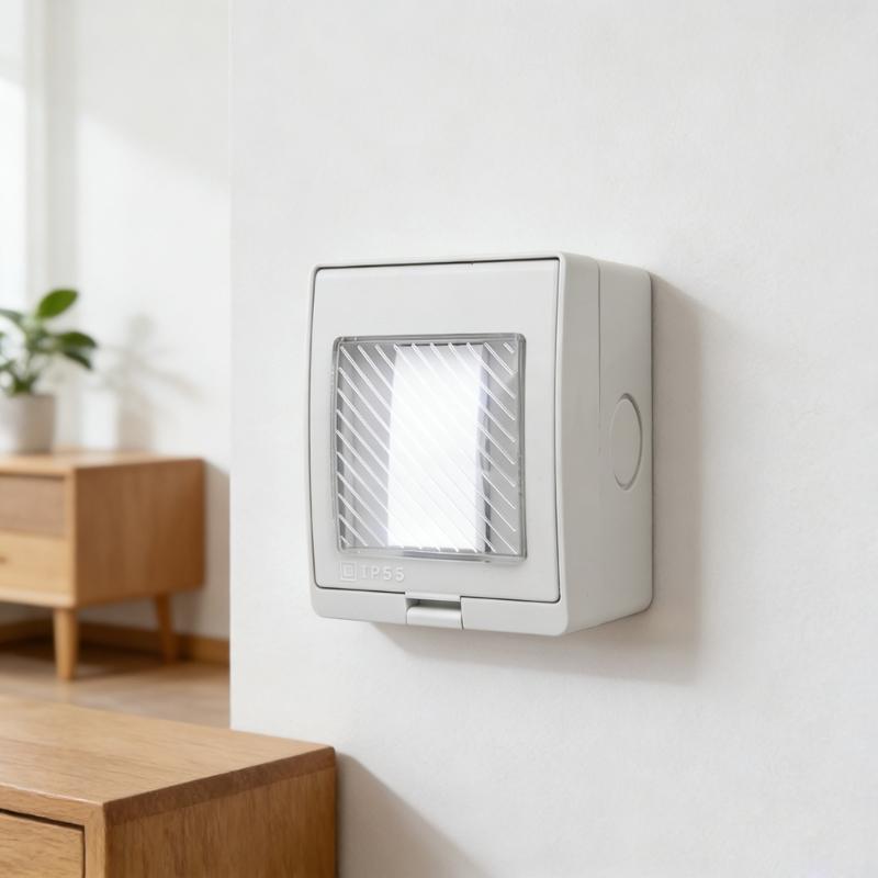 Durability Flame Retardant Materials Switches Enclosures Suitable For Villas Factories And Sites With Longevities