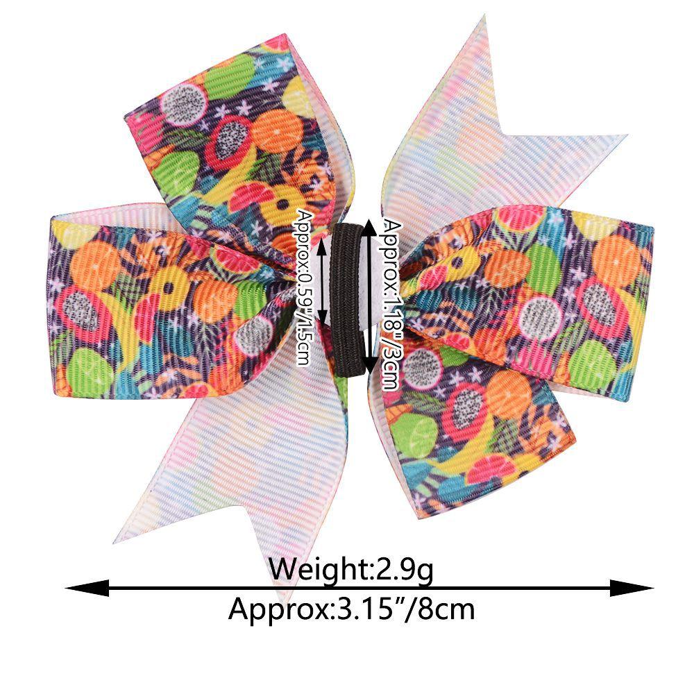 50/100pcs Summer Fruit Collar Dog Bow Ties Slideable Pet Grooming Accessories Dog Accessories for Large Dogs Birthday Bowties