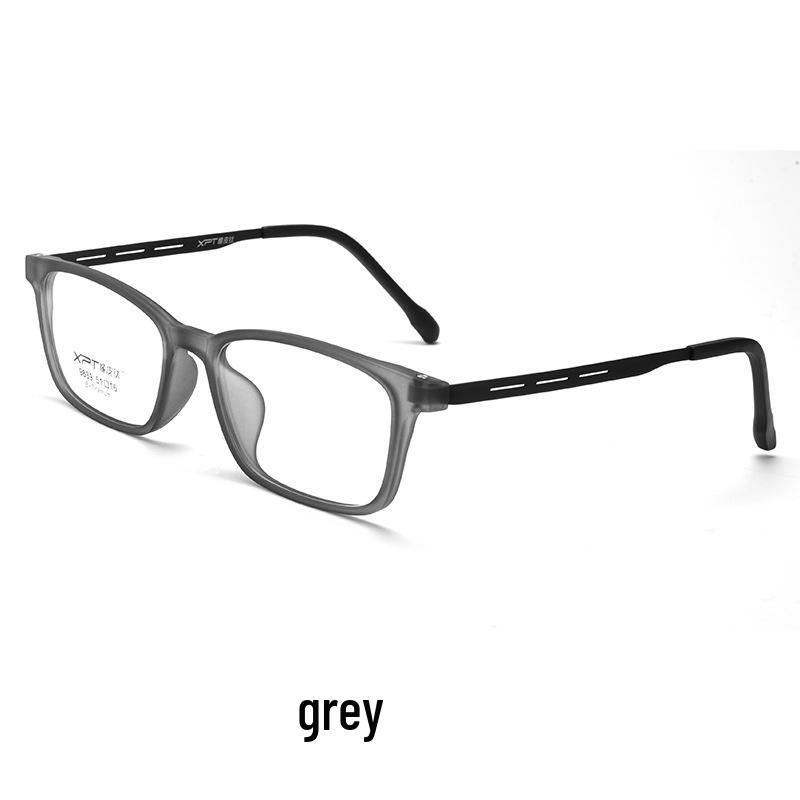 Danyang 9839XP Маленькая оправа Высокая мощность Очки для близорукости, Сверхлегкая резино-титановая мужская оправа для очков.
