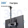 Rotating TV Ceiling Mount for 26-65 Inch Screens