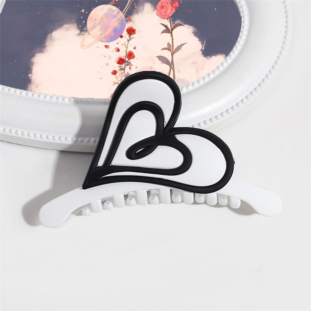 Нескользящие матовые заколки-акула сладкие цветочные пляжные аксессуары для волос заколки для густых волос для женщин