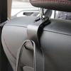 2 шт. Универсальный крючок на спинку сиденья автомобиля Автоаксессуары Интерьер Портативная вешалка Держатель Хранение для автомобильной сумки Кошелек Ткань Украшение