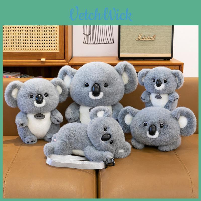 Cute Cartoon Gray Koala Plush Doll Children Toy For Kids Toy Gift And Zoo Souvenir