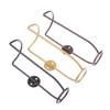 1Pcs Wall-Mounted Bar Wine Holder Champagne Storage Display Iron Metal Support Shelf Stand