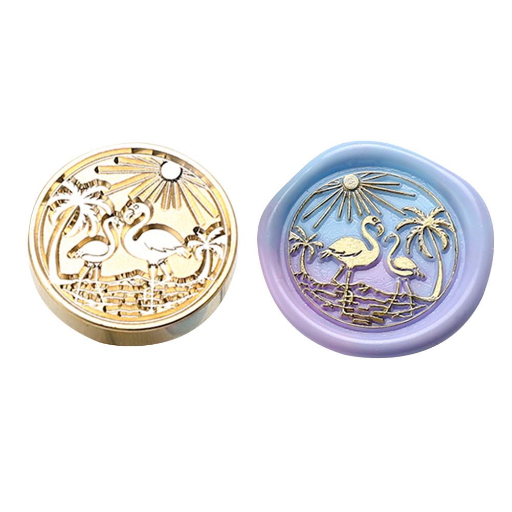 Великобритания, медная головка специальной формы, классическая винтажная восковая головка для штампа для подарка, скрапбукинга