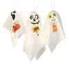 Haunted 3 Halloween Hanging White Ghost Spooks Party Decoration Outdoor Indoor