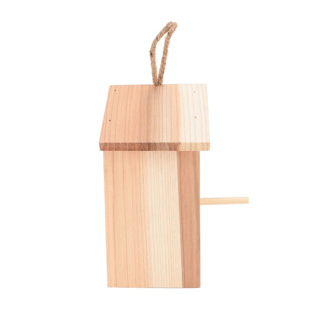 1pcs See Through Design Window Bird House Suction Cup Mount Transparent Bird House  Outdoor Decor