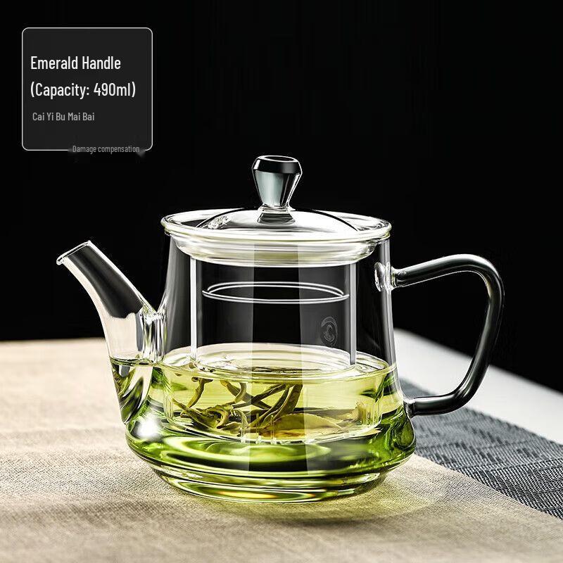 Qianyu Heat-Resistant Borosilicate Glass Teapot & Tea Set
