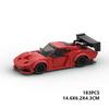 Конструктор MOC Серия Скорость Модель Спортивного Автомобиля 8-Секционный Набор Кирпичей для Сборки DIY Игрушка Для Мальчиков
