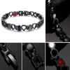Magnetic Therapy Bracelet Classic Pain Relief Elegant Appearance Hollowed-out Love Heart Shape Strong Magnet