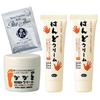 Tabibijin Heel Smoothing Cream 100g and Hand Cream 40g Set (Includes Bath Additives) (2 Bottles of Hand Cream)