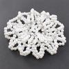 Furling Ornament Balle Crochet Elastic Crystal Handmade Pearl Hair Nets Bun Net Hair Bun Headwear