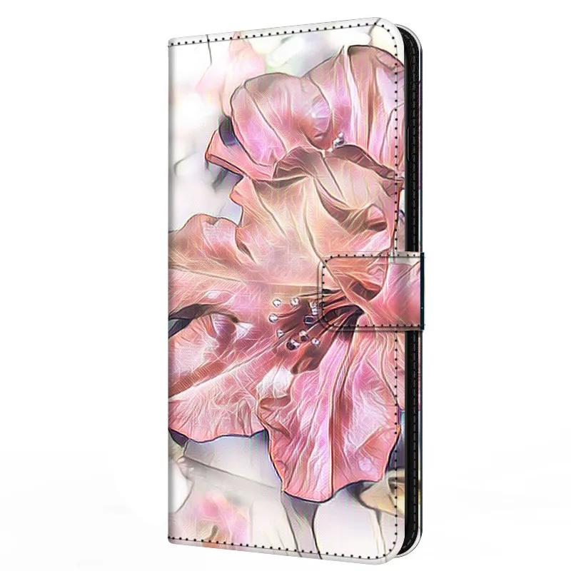 Flower Wallet Leather Case For Oppo Reno13 F 4G Stand Flip Bumper For Reno13 F 5G Wallet Case PU Leather Cover Reno13 F 13F Capa