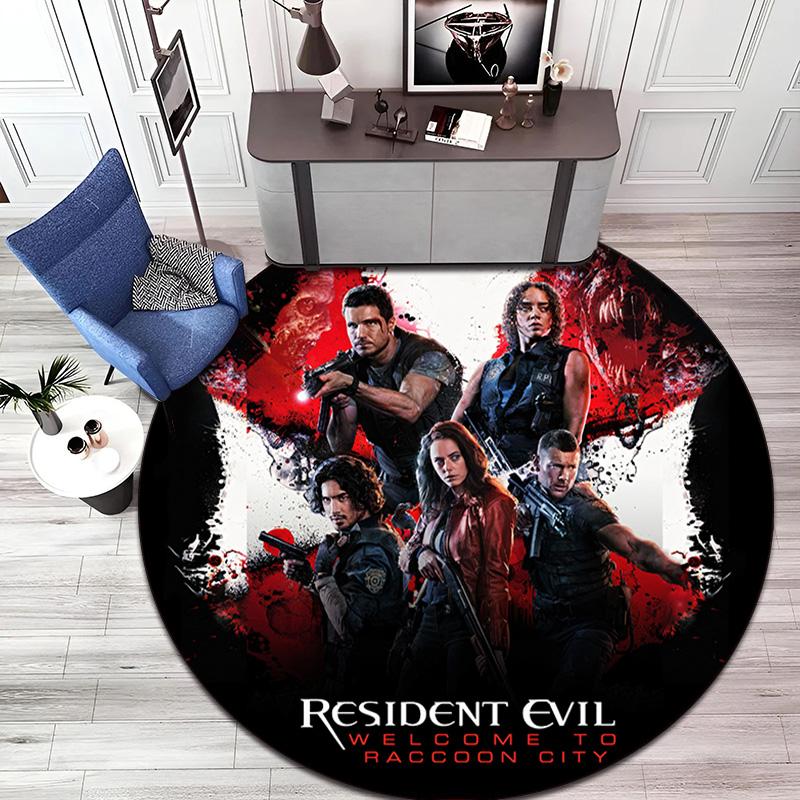 The sci-fi movie Resident Evil Umbrella Corporation carpet is a soft, home-style, bedroom, door mat decoration, and anti-slip carpet E3