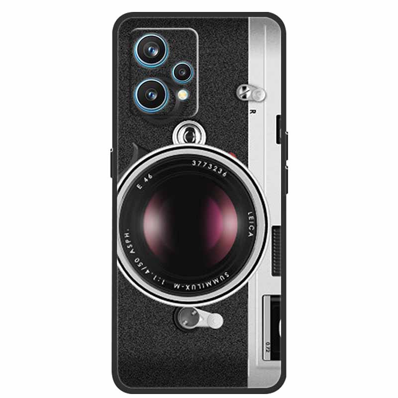 Чехол для Realme 9 RMX3521 Ударопрочный Мягкий силикон ТПУ Задняя крышка Для телефона Realme9 4G Чехлы Realme 9 6,4 дюйма Милый мультяшный чехол-сумка