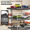 Shoucangjia Модель-диорама Масштабная витрина для моделей автомобилей Hot Wheels и Matchbox Гараж для диорам Органайзер для хранения маленьких игрушечных машинок Колеса 1/64, Tomica, -