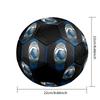 Футбольный мяч с логотипом Atalanta BC, разноцветный, подходит для всех возрастов, машинная сшивка, материал ПВХ, соревновательного уровня, размер 5, прочный и с высоким отскоком