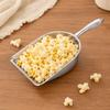 Large Capacity Flour Scoop Wide Opening Food Shovel Stainless Steel Ice Cube Shovel  Popcorn