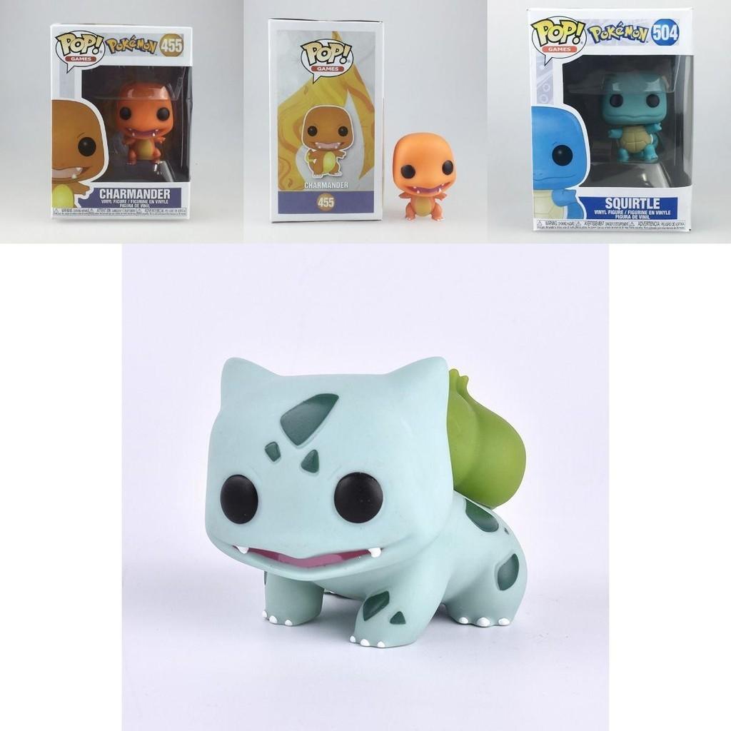 Authentic Pop Pokemon Action Figure Pikachu Bulbasaur Charmander Squirtle For Kids