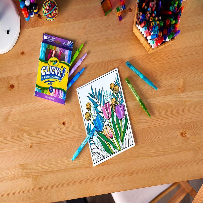 Crayola Моющиеся маркеры Clicks 20 цветов