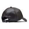 High Quality Baseball Cap Casual Fashion Hat Autumn and Winter Warm Caps PU Leather Hats for Men