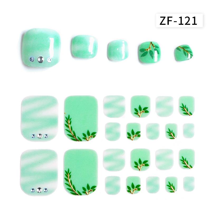 Наклейки на ногти с 3D-ромбовидным узором: Водостойкий, долговечный, отбеливающий для ног