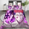 Anime HUNTER HUNTER  Bedding Set Duvet Cover Bedroom Comforter Covers Single Twin King Size Quilt Cover Home Textile