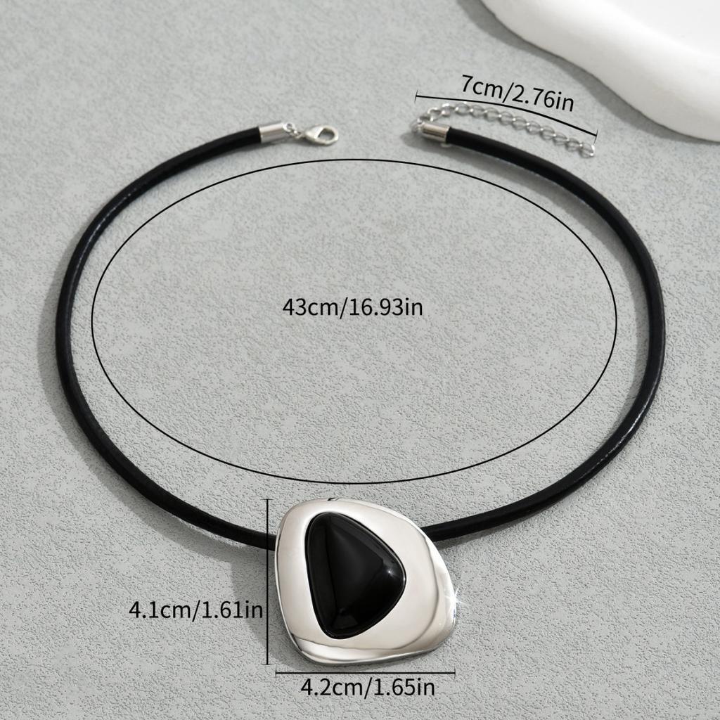 Горячая Распродажа Простой Дамский Комплект Ожерелья с Драгоценными Камнями 18k Гальваническое Покрытие Дизайн Длинная Ключичная Цепочка