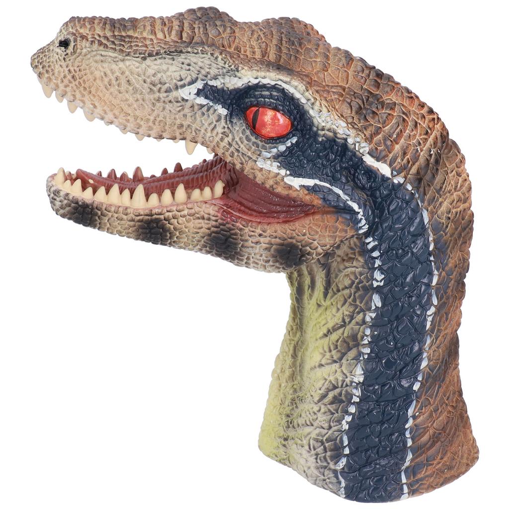 Реалистичная ручная кукла динозавра, подвижная голова динозавра, интерактивная ручная кукла для детей