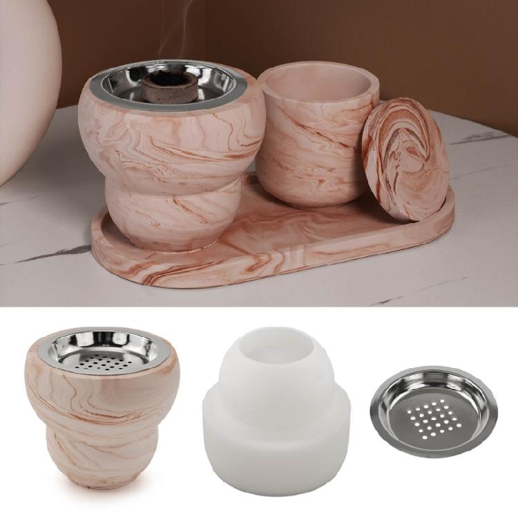 Силиконовая форма-коробка, форма-бутылка, форма-банка, формы для литья эпоксидной смолы с крышками для хранения