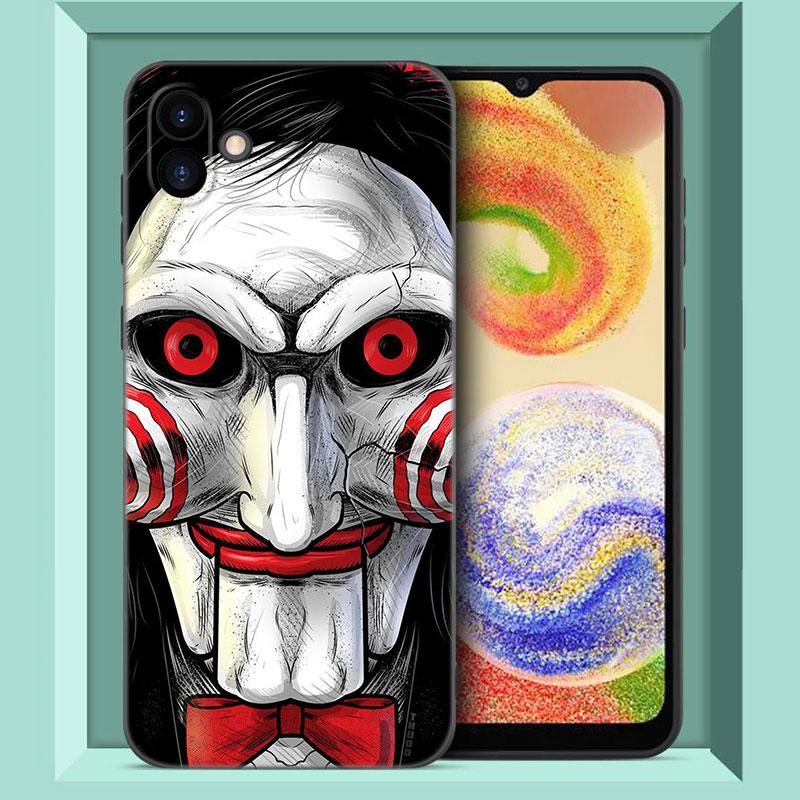 Черный силиконовый чехол для телефона SAW Horror Film для Samsung Galaxy A01 A03 Core A04 E A02 A05 A10 A20 A21 A30 A50 S A6 A8 Plus A7