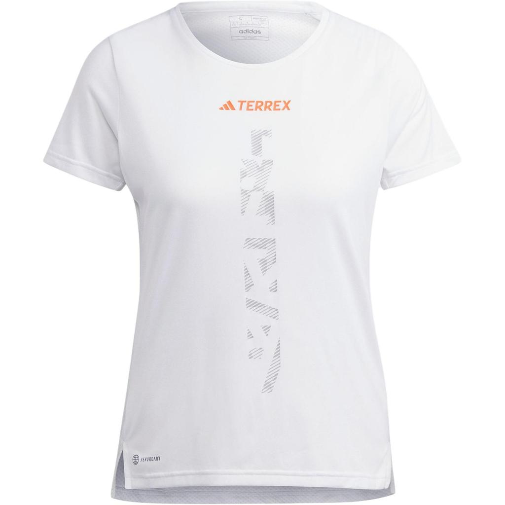 adidas Женская футболка для трейлраннинга TERREX Agravic Trail Белая HT9415