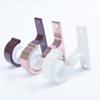 Curtain Rods Bracket Hanger Hook Rod Support Clamp Crossbar Fixing Clip Wall Hooks Organizer Rails Rack Home Storage Accessories