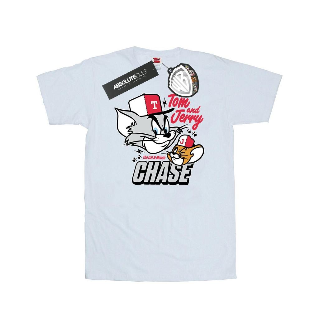 Tom and Jerry Mens Cat & Mouse Chase T-Shirt