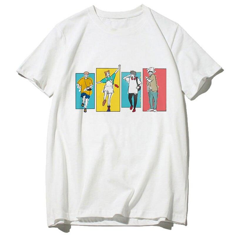 Jujutsu Kaisen Kawaii Графические футболки женские Kawaii летние топы футболка с героями мультфильмов Harajuku японское аниме Ulzzang футболка женская