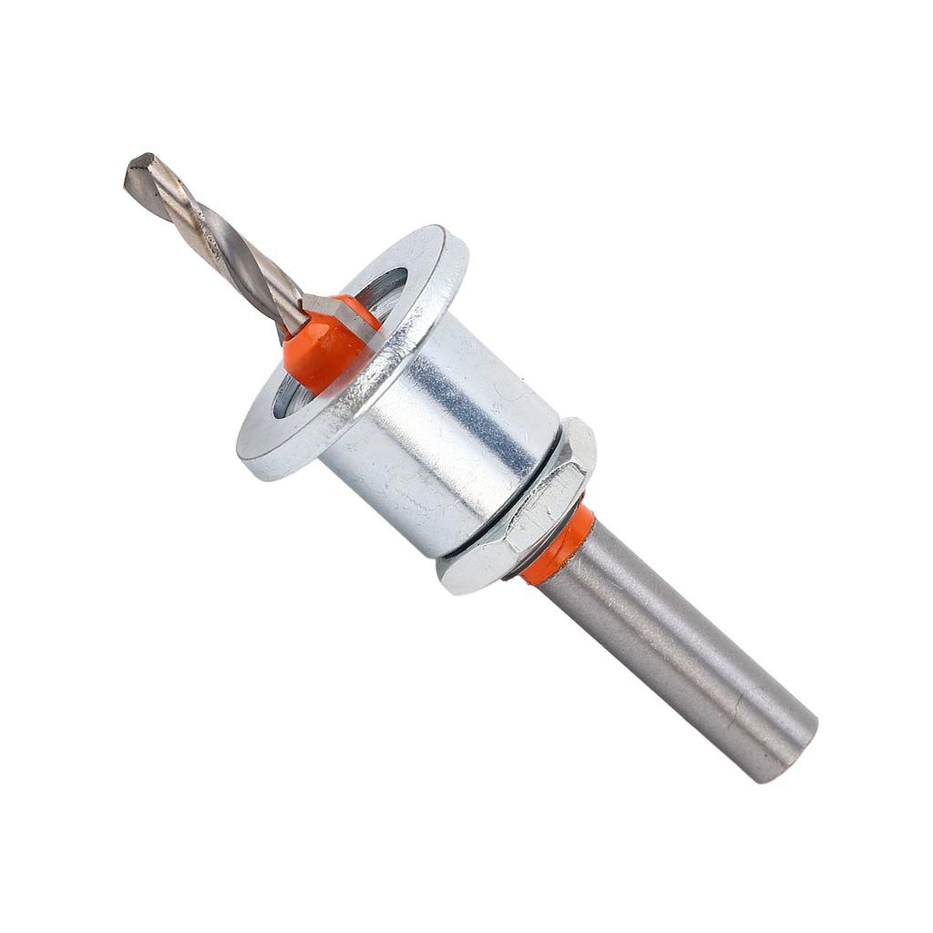 Набор зенковочных сверл Регулируемый Сменный Комбо с Кейсом для Дерева Металла Электроинструмент