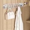 Wall Mounted Coat Hanger Plastic Sundries Storage Hook Practical Suction Cup Hook  Kitchen