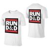 Run D And D Fitted Reversible Tshirt Street Lazy Home Comfort Cotton Tee