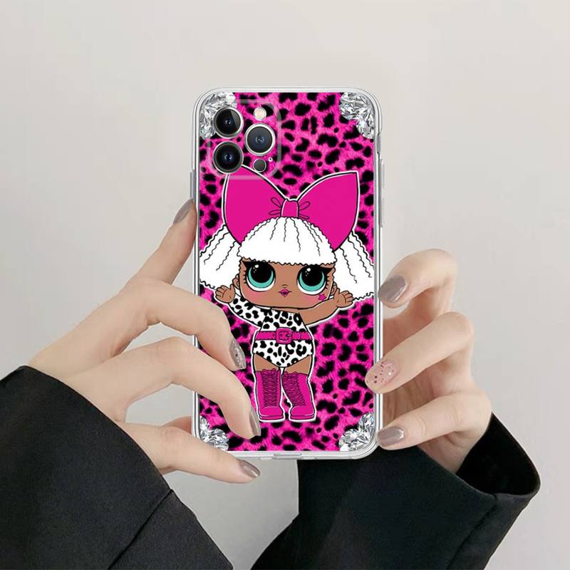 Прекрасный телефон с мягкой анимацией для Iphone XS Pro 6 XR 11 Mini X 6s 14 8 13 Max 7 12 Plus, мягкий прямой силиконовый чехол из ТПУ