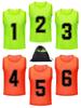 Заказной взрослый и юношеский жилет для командных видов спорта с номерами для футбола и баскетбола