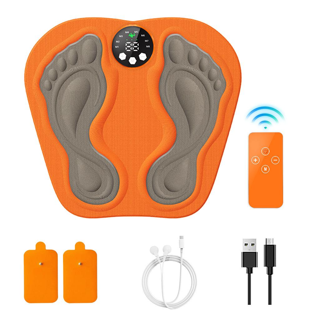 3D массажная подушка для ног Умный массажер для ног Улучшает кровообращение Массаж акупунктурных точек для ног Расслабляет мышцы Стройные ноги Перезаряжаемая подушка для ног в коробке