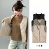 Stylish Vest H117 with Pockets Vest Women's Fall and Winter Padded Warm Undershirt Outside The Casual Sports Within The Short Section of The Shoulders