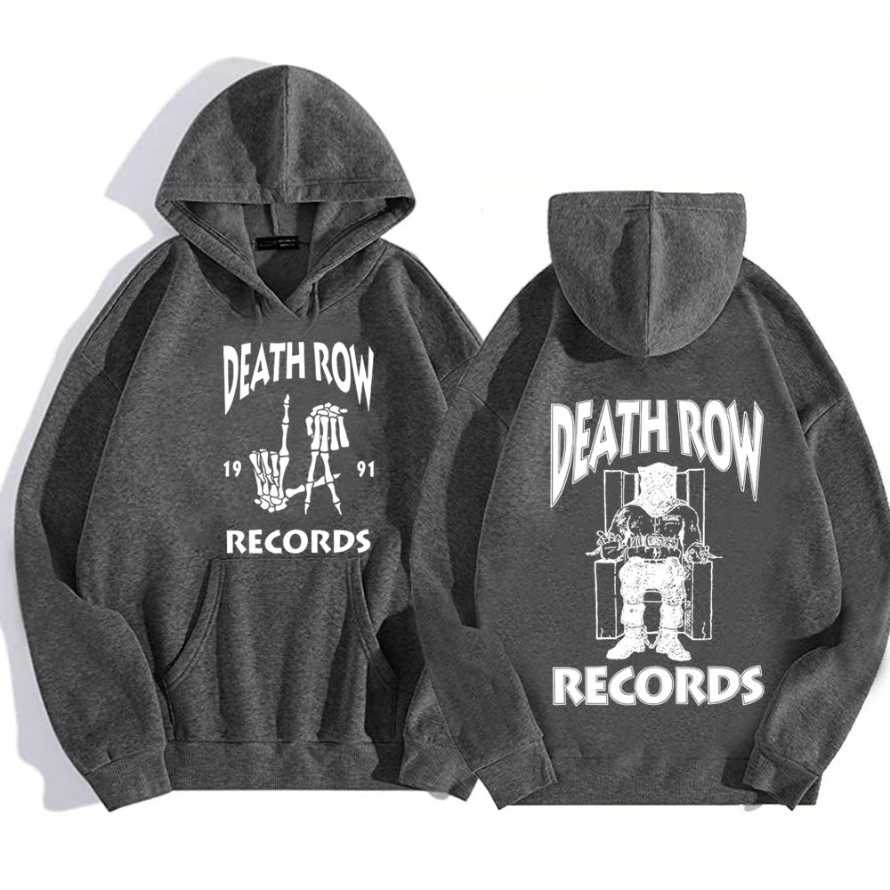 Men's Hooded Sweatshirt Death Row Inmate Album Hoodie Snoopy Dog Long-sleeved Street Women's Autumn and Winter Clothing
