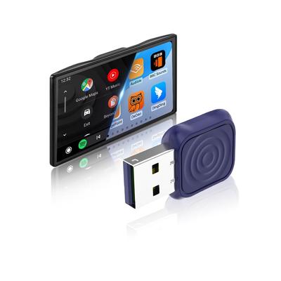 CarlinKit Mini Ultra Беспроводной адаптер CarPlay/Android Auto, Мини-тип, Бесконтактное подключение, Онлайн-обновление по OTA,