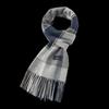 JIUMU Men's Pure Cashmere Warm Knit Scarf