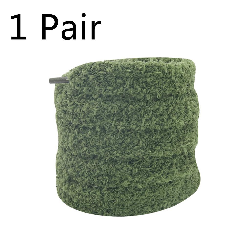 Пушистые плюшевые шнурки для кроссовок для мужчин и женщин, высокие кеды, повседневные парусиновые туфли на плоской подошве, шнурки, мохнатые мягкие шнурки шириной 15 мм